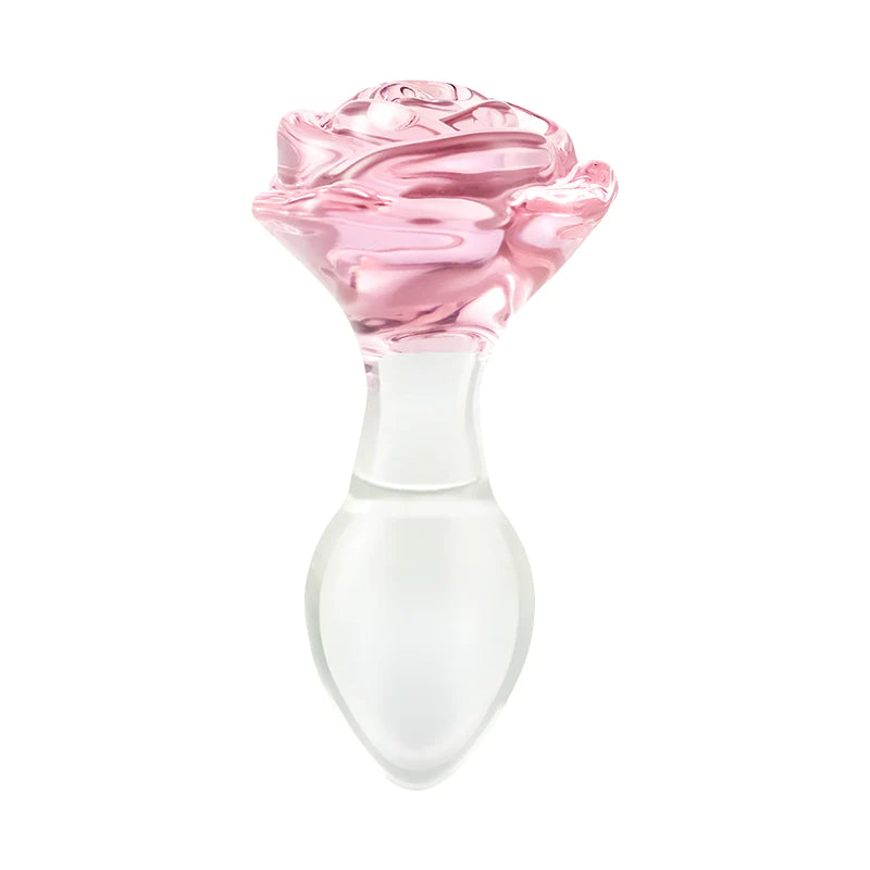 Voor mannen en vrouwen Rose Shapored Analplug