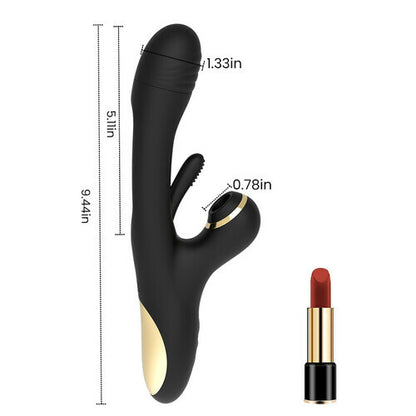 Naraku 3 IN 1 Suction Flapping Vibrator G Dot