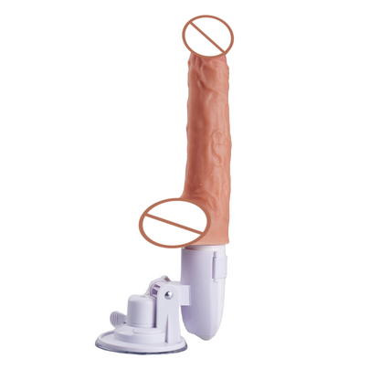 Dildo multifunzione 4 in 1 con ventosa rotante 145 &deg;