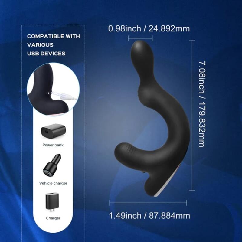 S-HAND Krachtige vibrerende prostaatvibrator