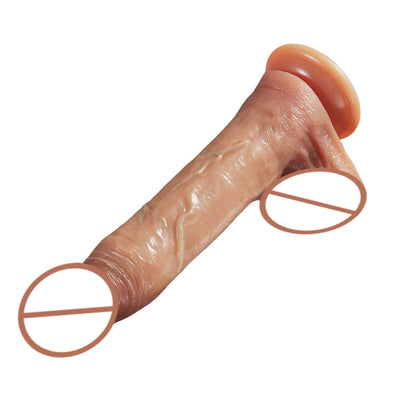 Portable dildo vibration modes heated strap-on