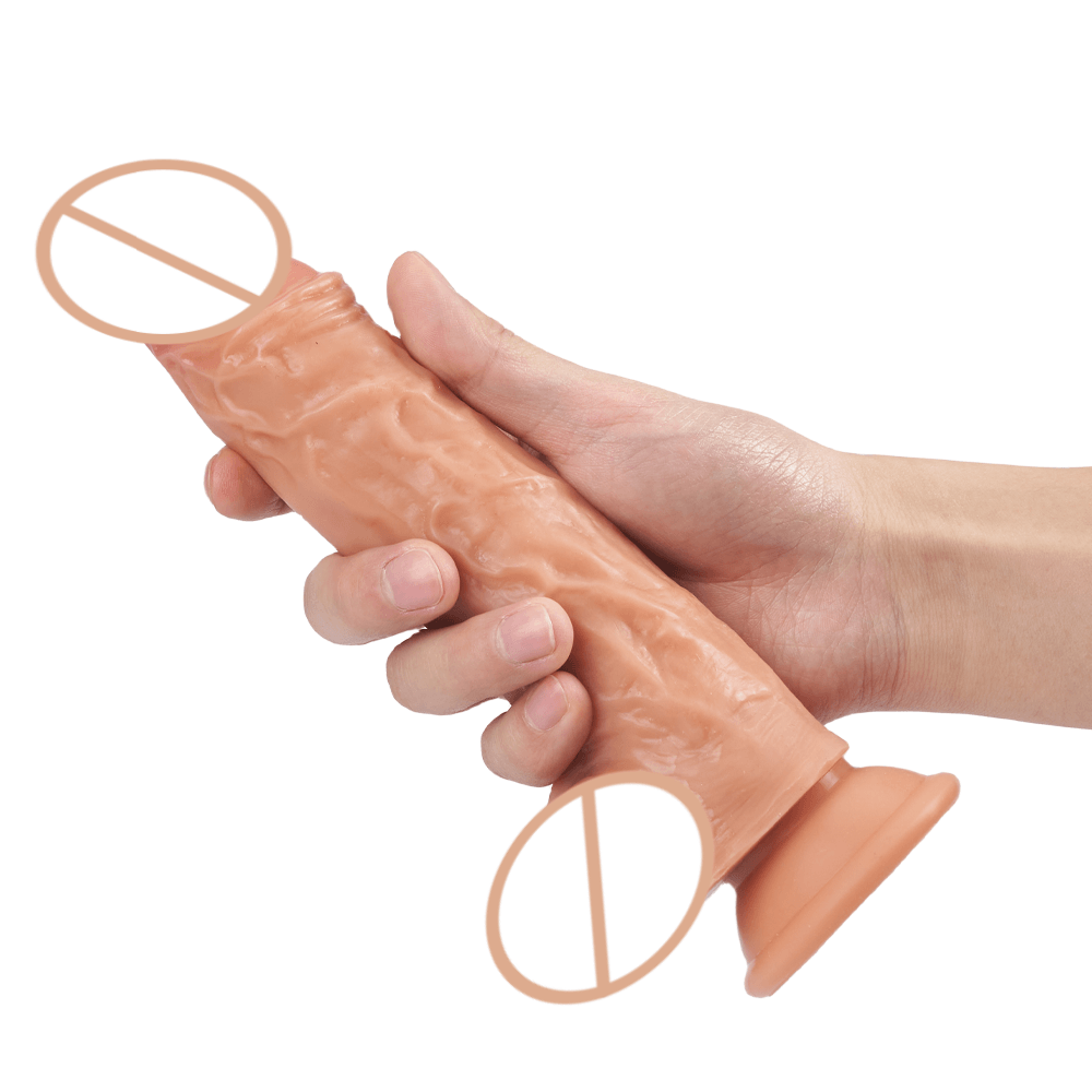 Dildo 4 IN 1 8 Stoßen Rotieren Vibrieren mit Saugnäpfen - Seekheart